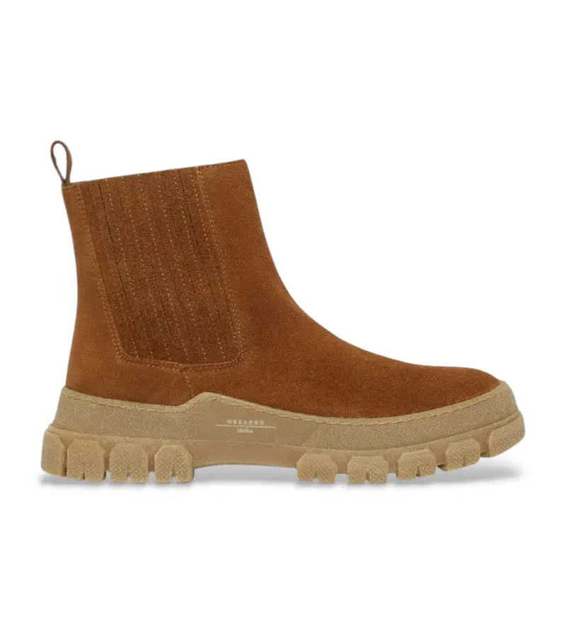 per donna 2525796035600 Stivaletti in pelle Genepi Cuoio (36), Marrone, Basso, Nessuno, Casual