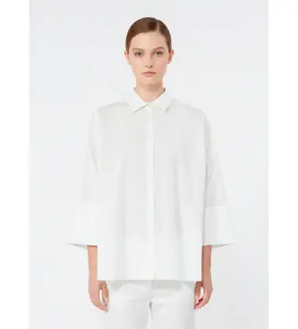 per donna 2615111112600 Camicia bianca Wkdhudson (38), Bianco, Casual, Cotone, Manica corta