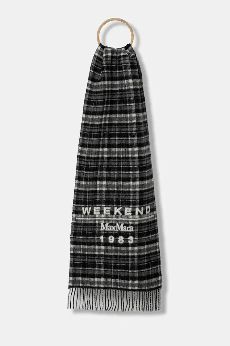 sciarpa in lana PAGELLA donna colore grigio 2525546085600