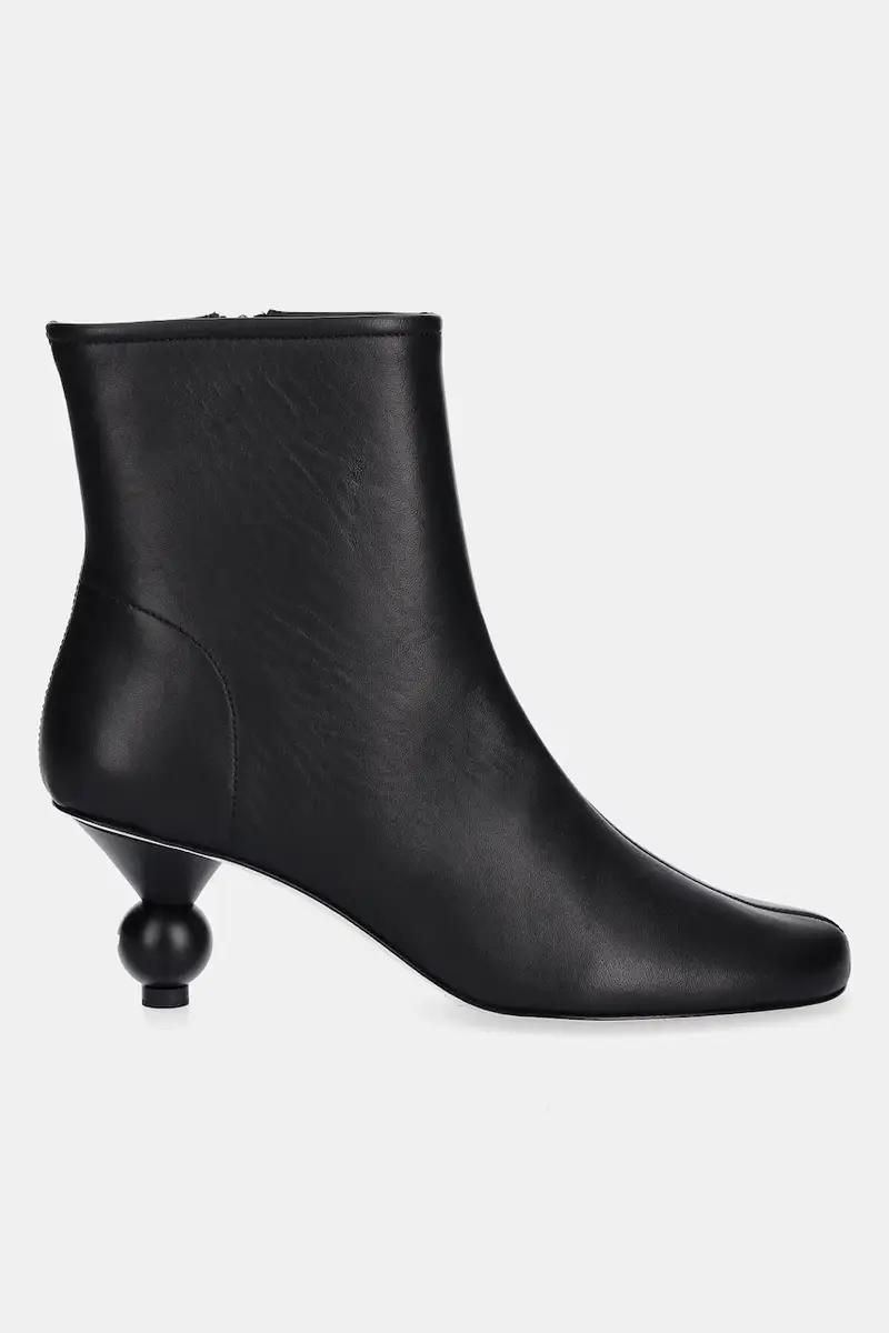 stivaletti alla caviglia in pelle Acro donna colore nero 2525796014600 miniatura 2