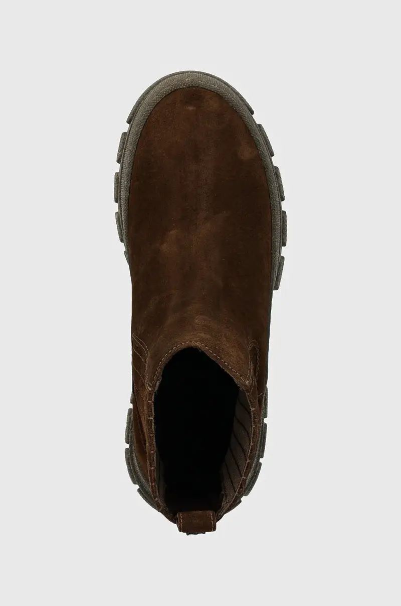 Weekend Max Mara Stivaletti Chelsea Donna Marrone 3617963 miniatura 4