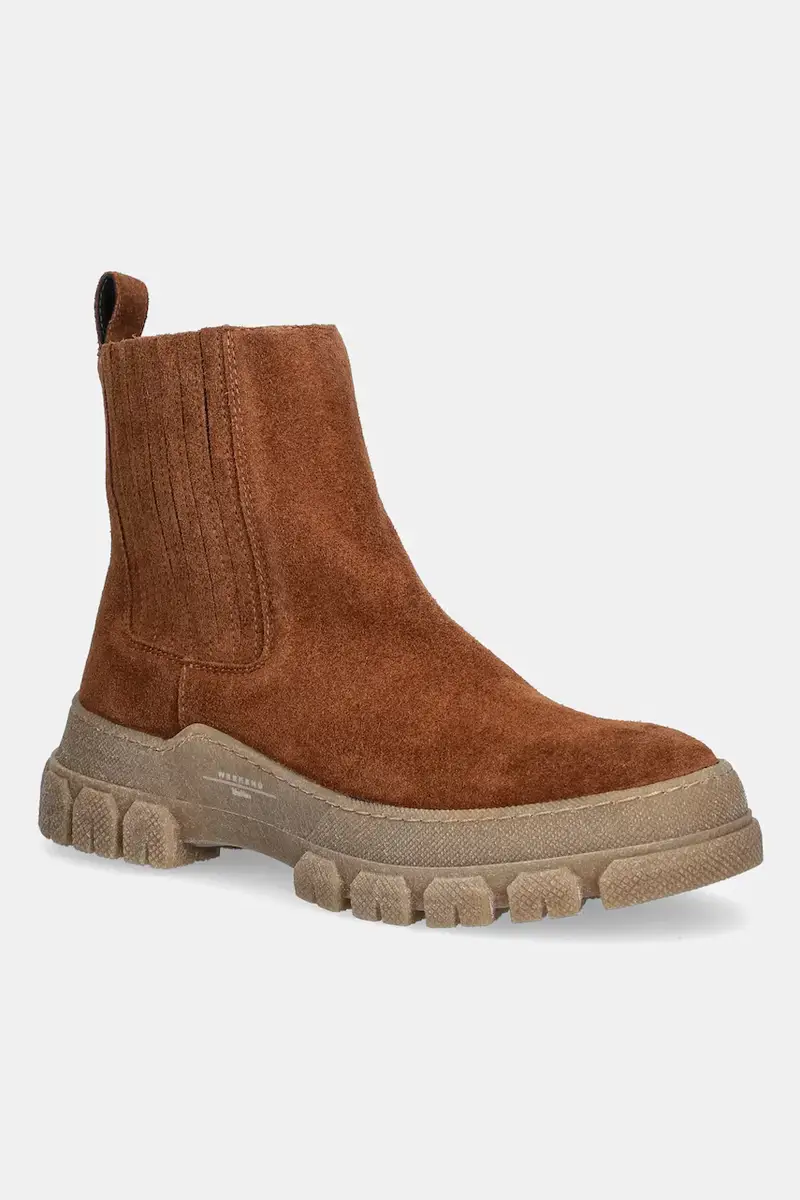 Weekend Max Mara Stivaletti Chelsea Donna Marrone 3842812