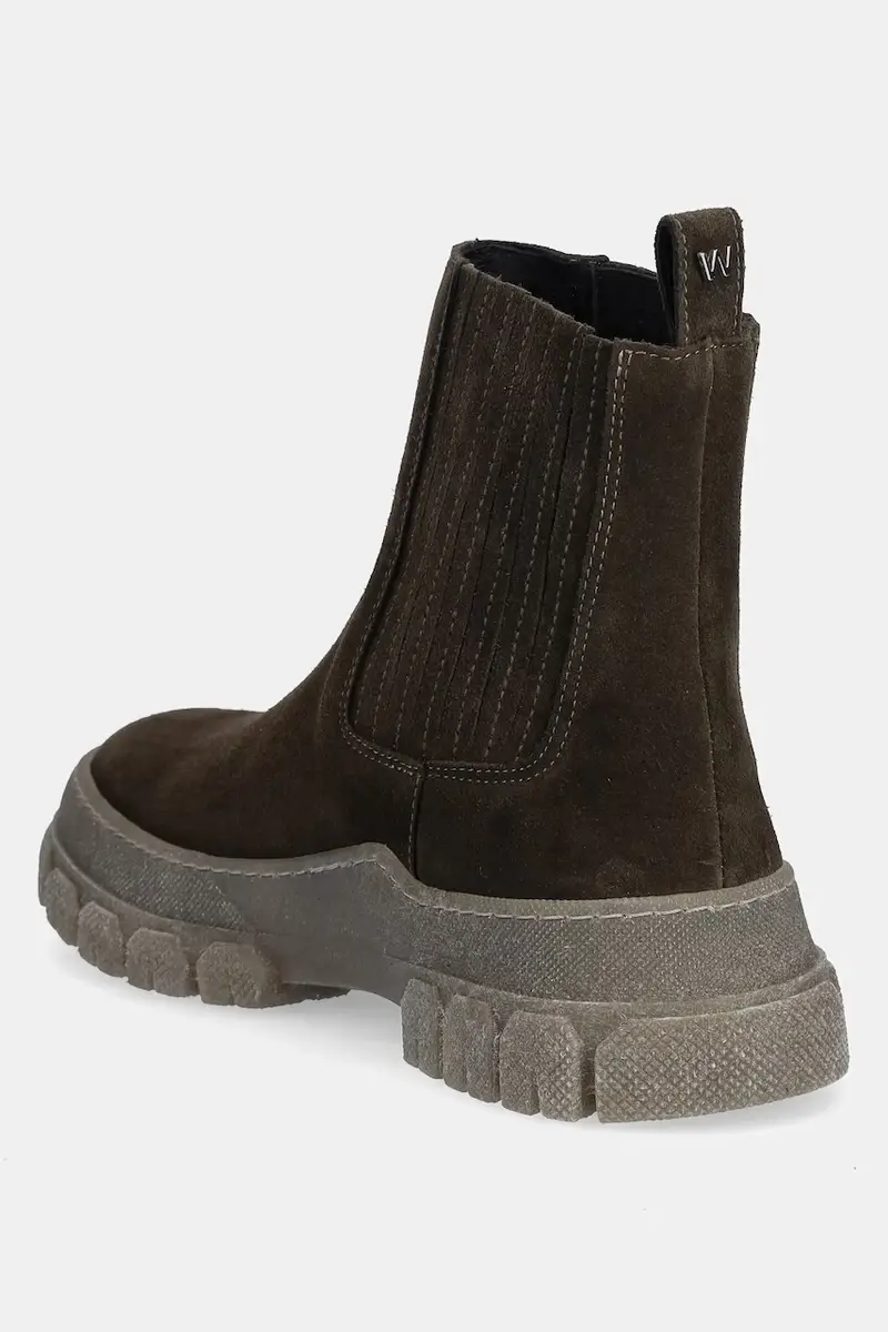 Weekend Max Mara Stivaletti Chelsea Donna Verde 3921481 miniatura 3