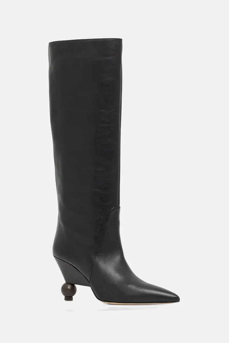 stivali in pelle Tasca donna colore nero 2525796075600