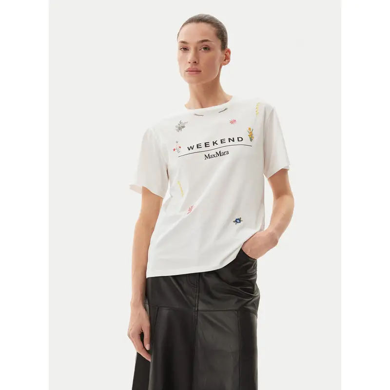 Weekend Max Mara T-shirt Bianco 3216855