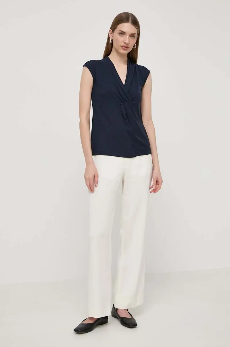 t-shirt colore blu navy miniatura 2