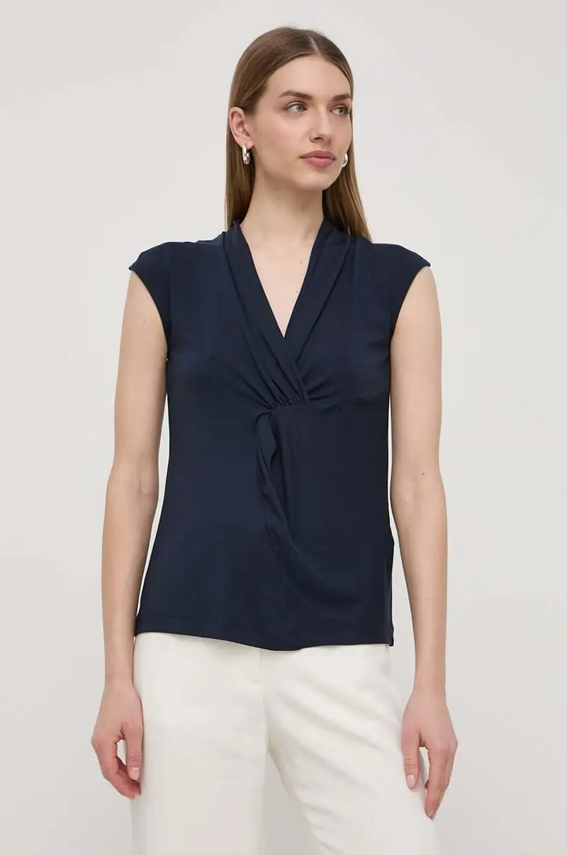 t-shirt colore blu navy miniatura 4