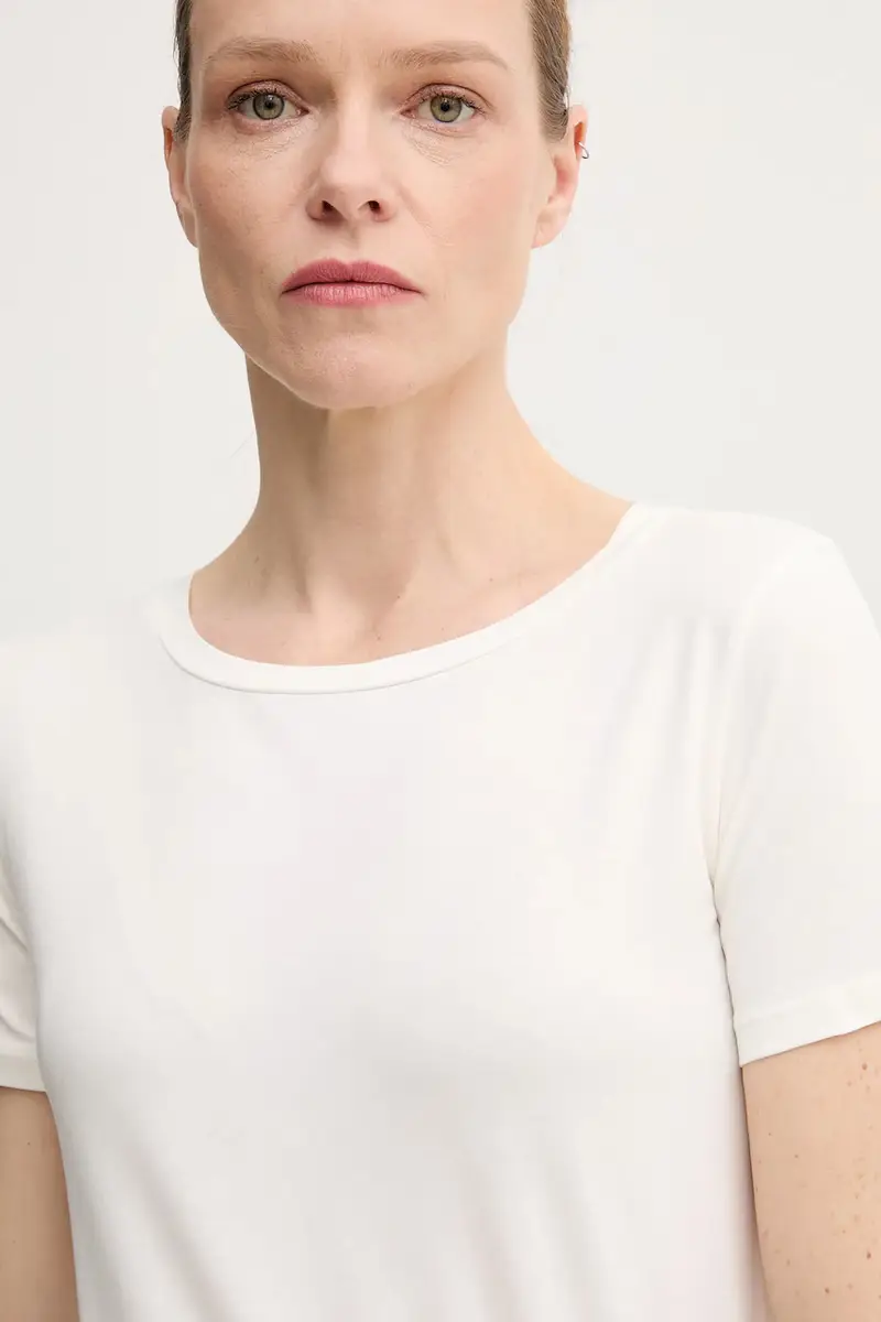 Weekend Max Mara T-shirt Donna Bianco 3124409 miniatura 4