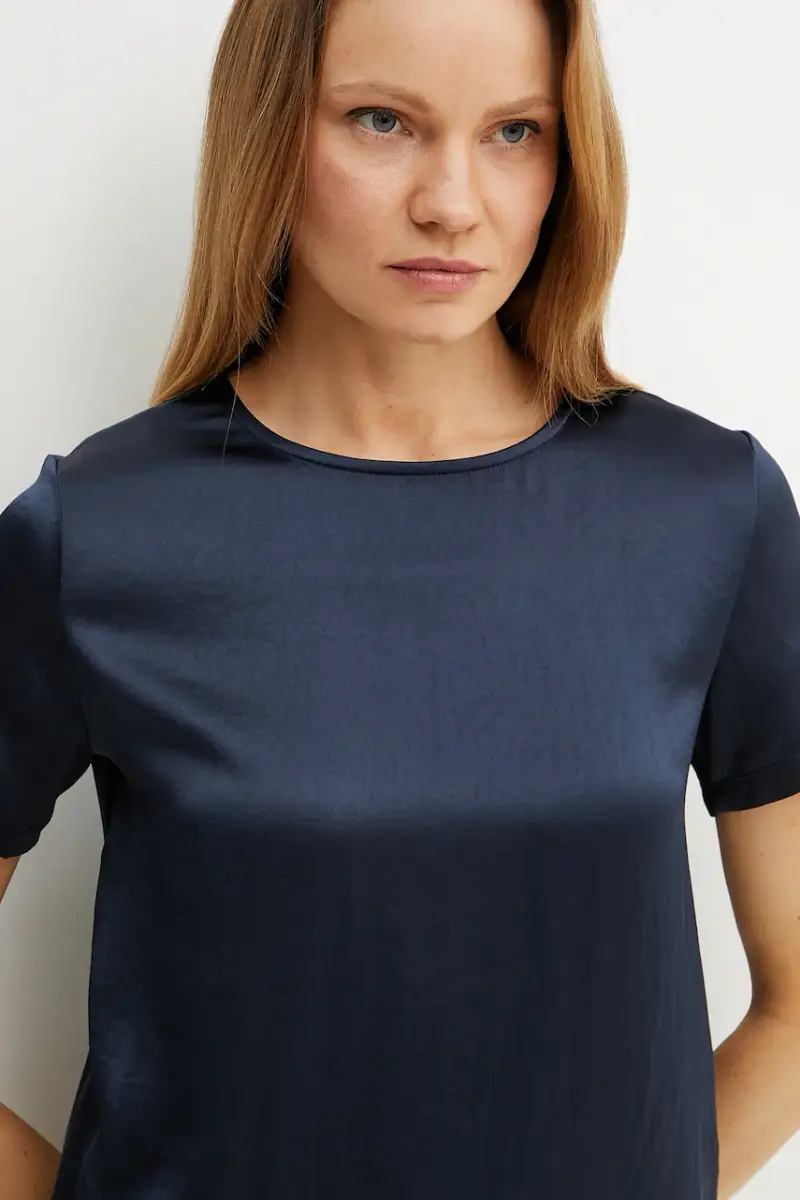 Weekend Max Mara T-shirt Donna Blu 3314570 miniatura 4