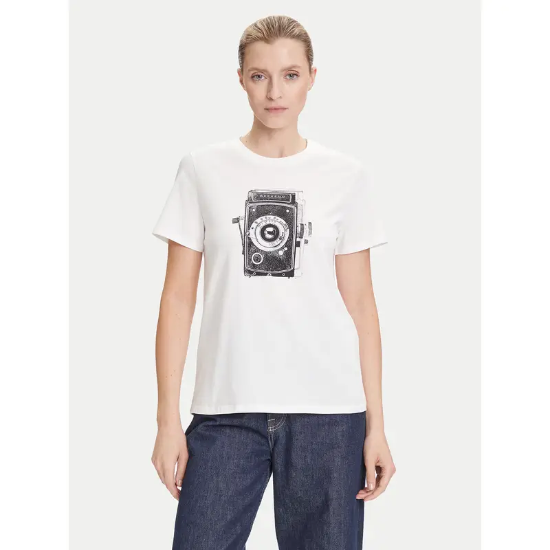 Weekend Max Mara T-shirt Bianco 3413212