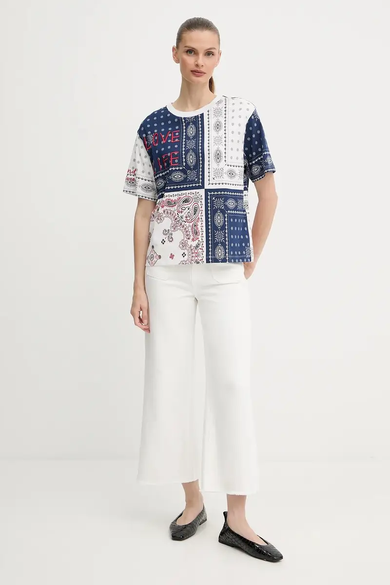 Weekend Max Mara T-shirt Blu 3956035 miniatura 2