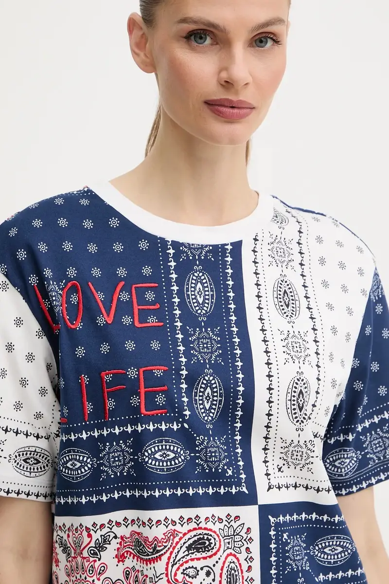 Weekend Max Mara T-shirt Blu 3956035 miniatura 4