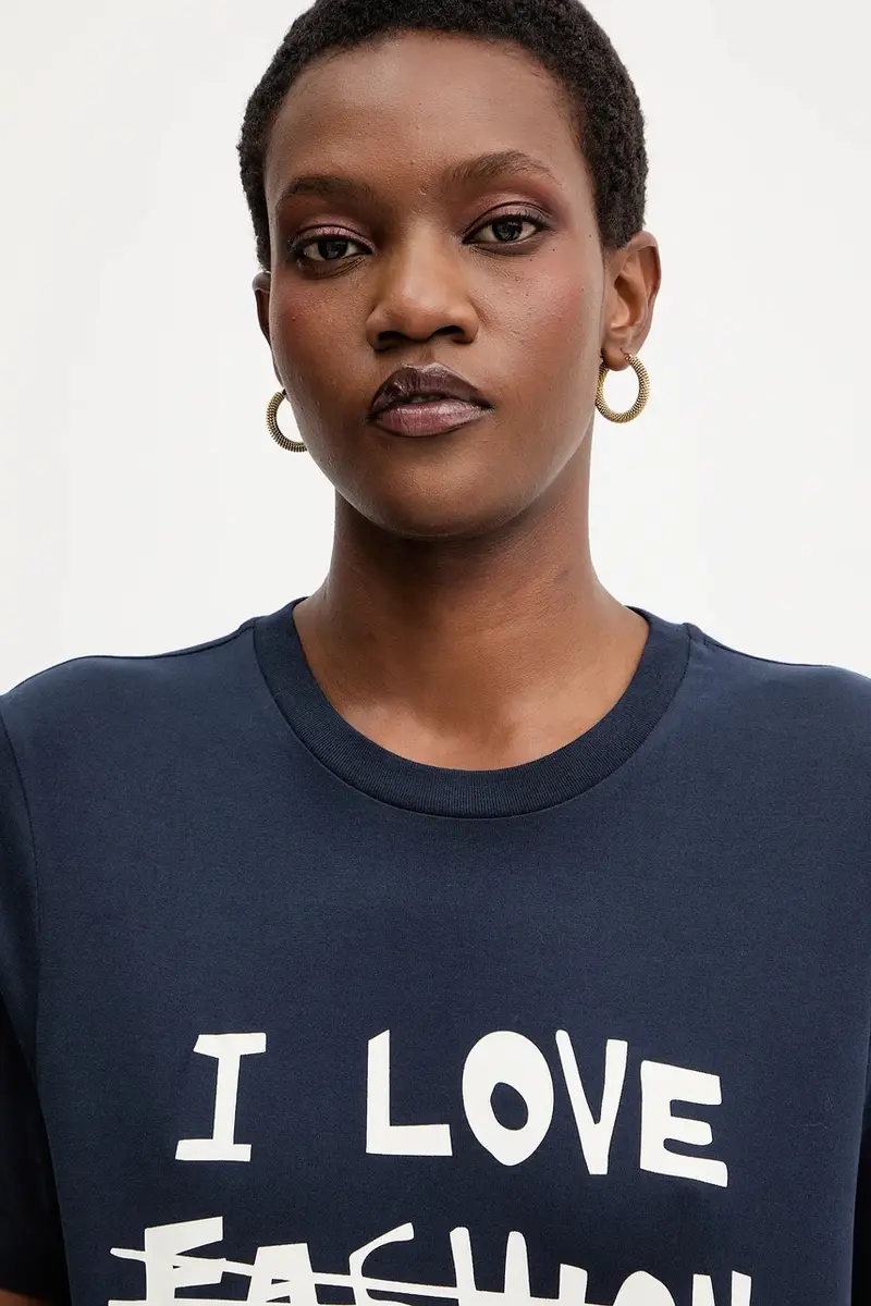 Weekend Max Mara T-shirt Donna Blu 3841260 miniatura 4