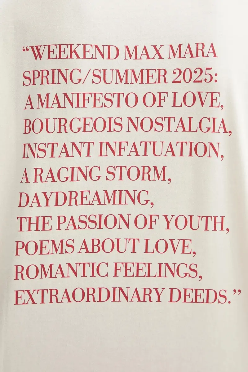 Weekend Max Mara T-shirt Donna Beige 3292511 miniatura 5