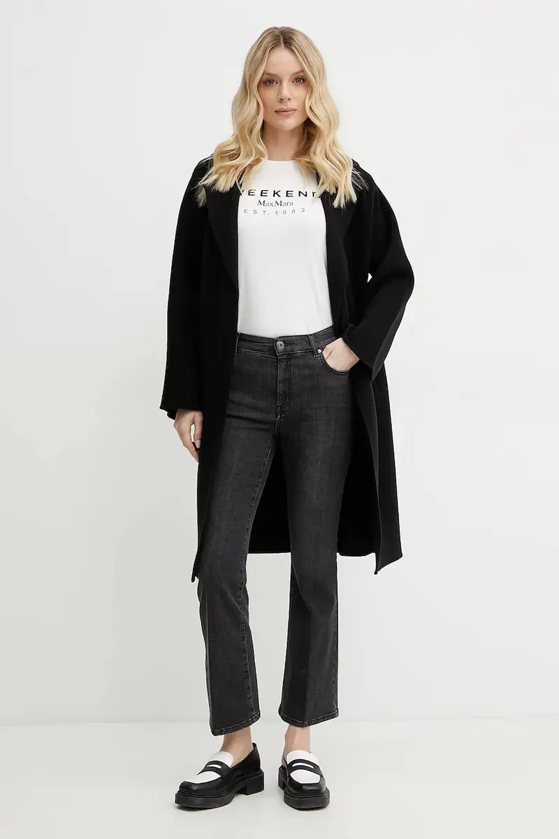 Weekend Max Mara T-shirt Donna Bianco 3124410 miniatura 2