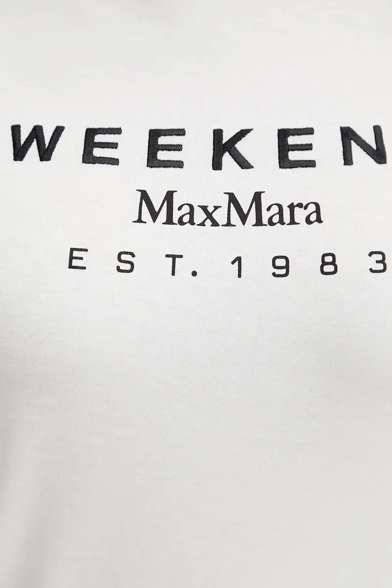 Weekend Max Mara T-shirt Donna Bianco 3124410 miniatura 5