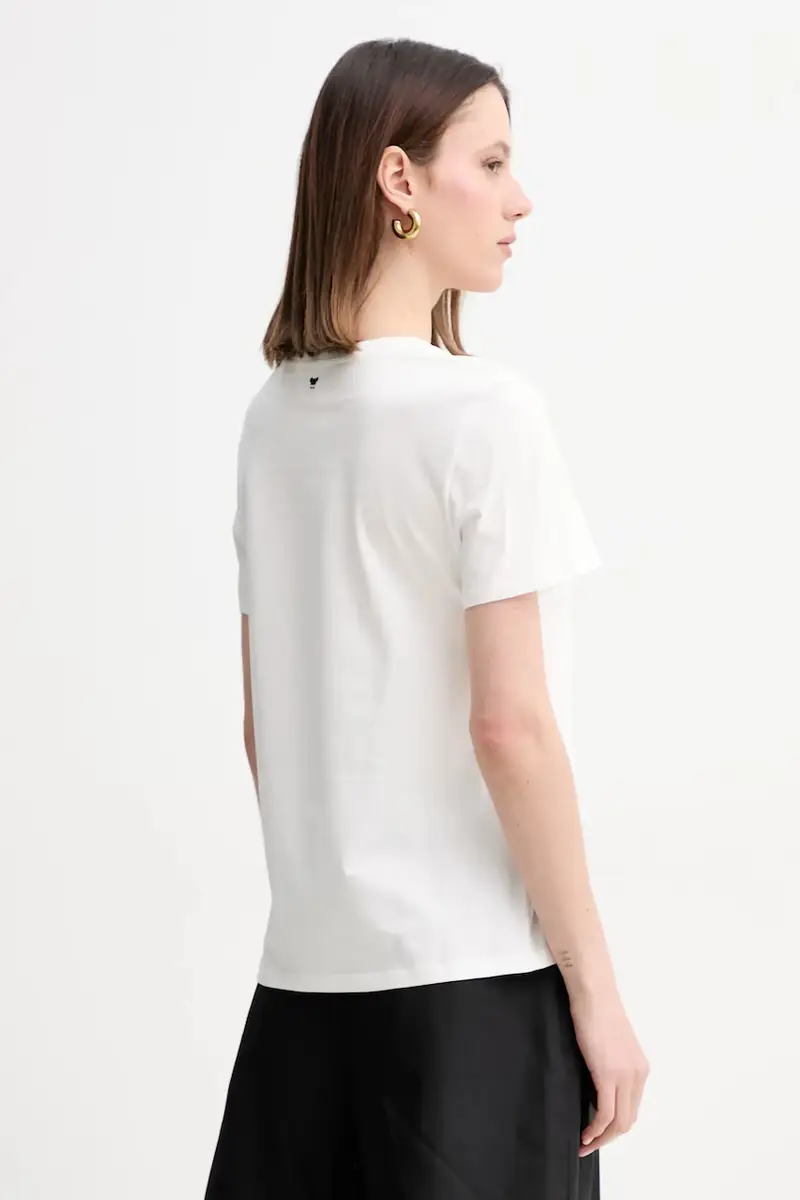 Weekend Max Mara T-shirt Donna Bianco 3124408 miniatura 3