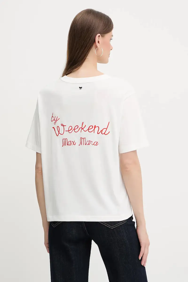Weekend Max Mara T-shirt Donna Bianco 3840613
