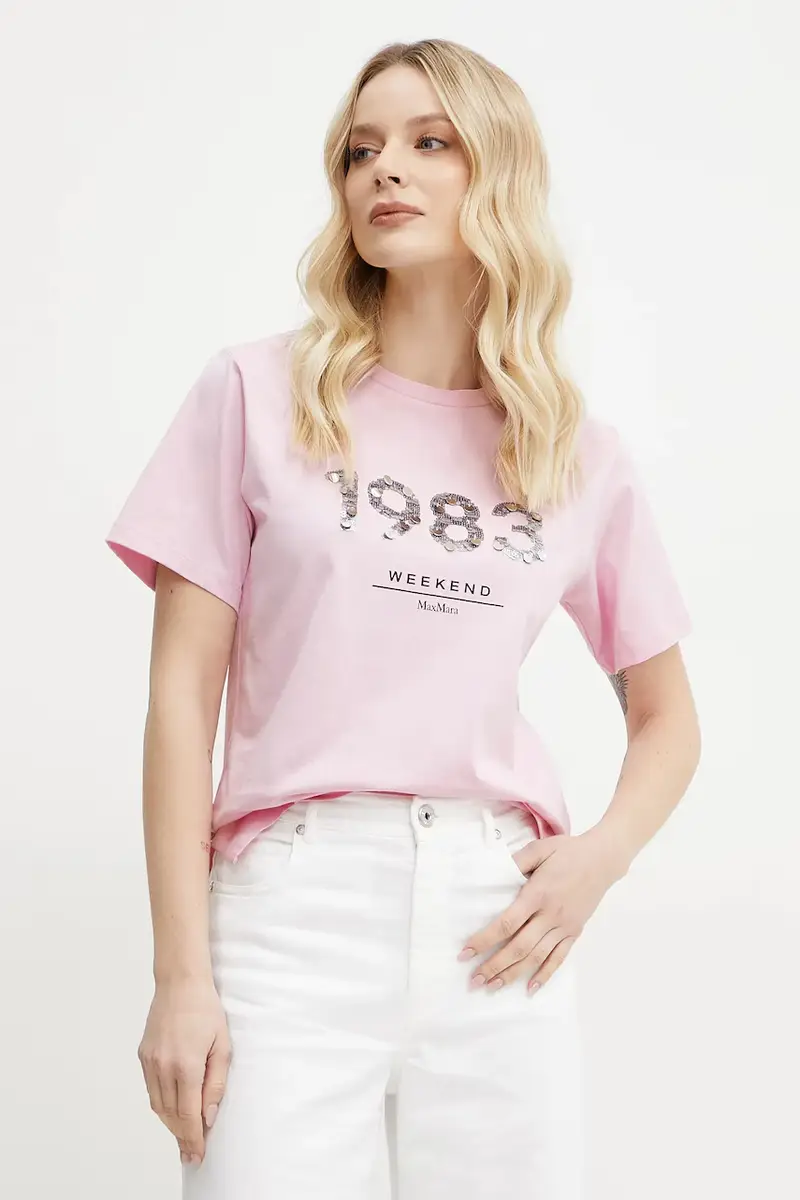 Weekend Max Mara T-shirt Donna Rosa 3157964
