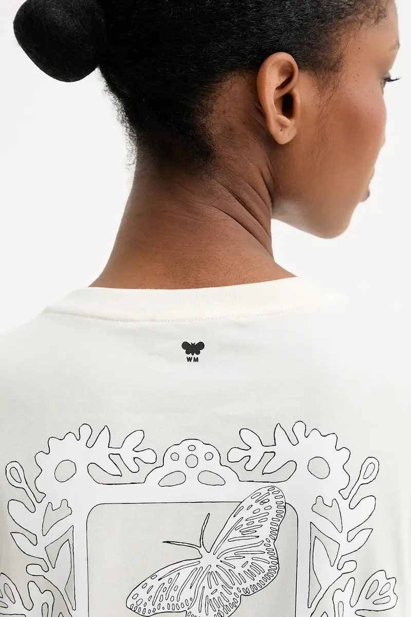 Weekend Max Mara T-shirt Donna Beige 3840030 miniatura 5