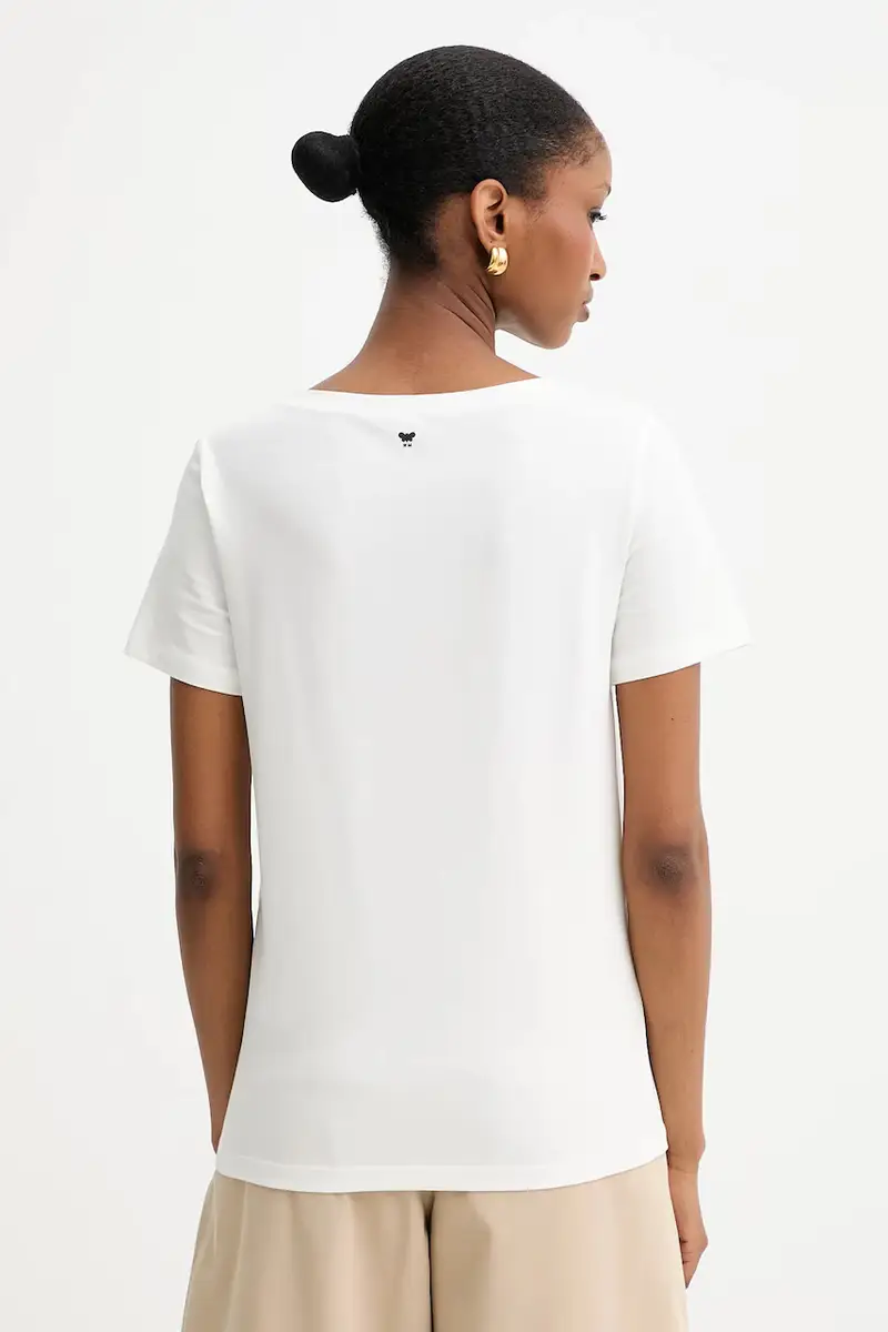 Weekend Max Mara T-shirt Donna Bianco 3840581 miniatura 3