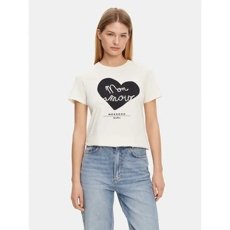 Weekend Max Mara T-shirt Beige 3215363