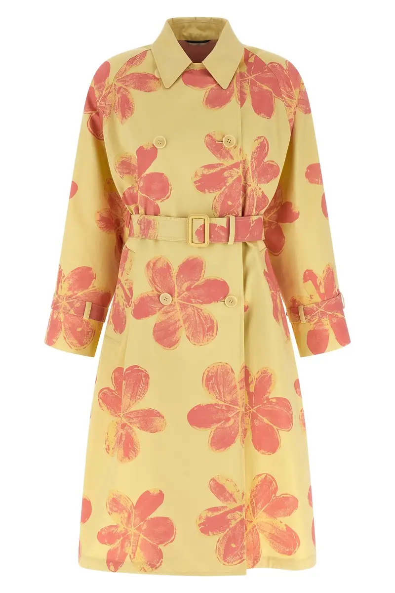 Weekend Max Mara Trench Giallo 4074001