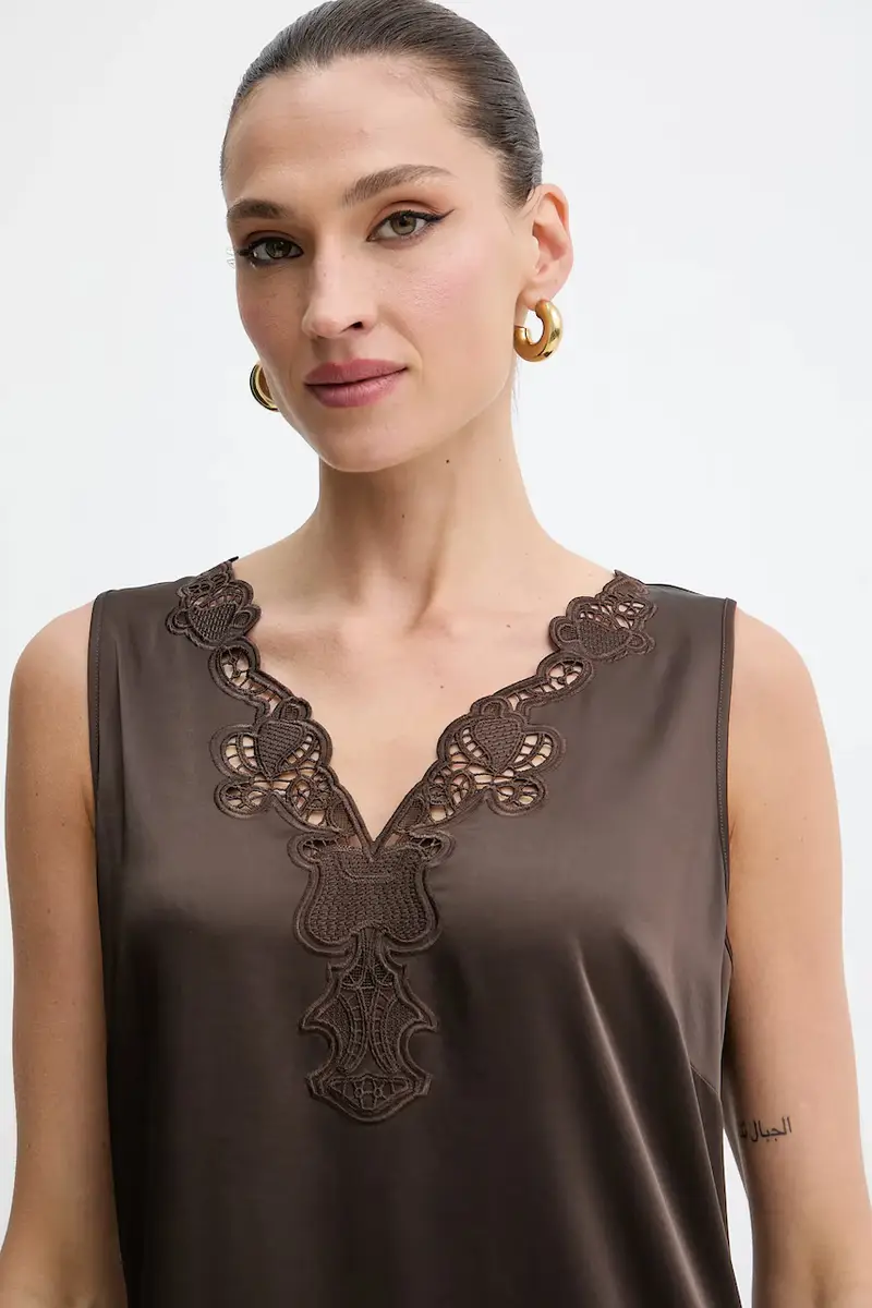 vestito CANOSSA colore marrone 2525226011600 miniatura 4