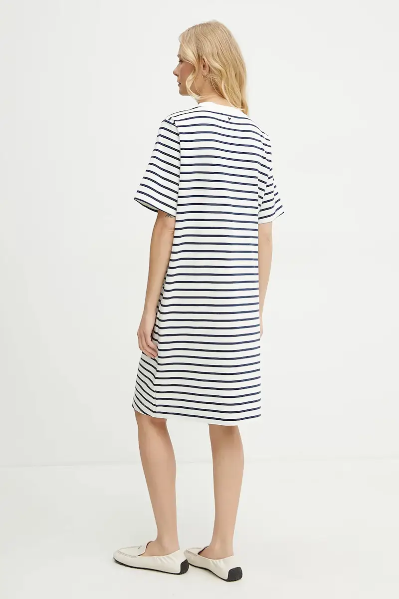 vestito in cotone colore bianco 2515621012600 miniatura 3