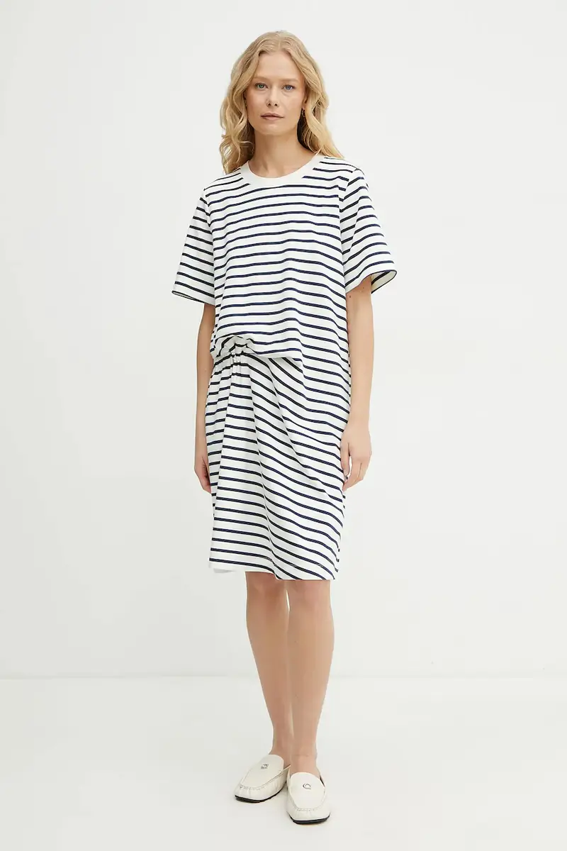 vestito in cotone colore bianco 2515621012600