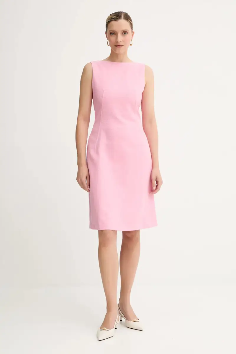 vestito in cotone colore rosa 2515221016600 miniatura 2