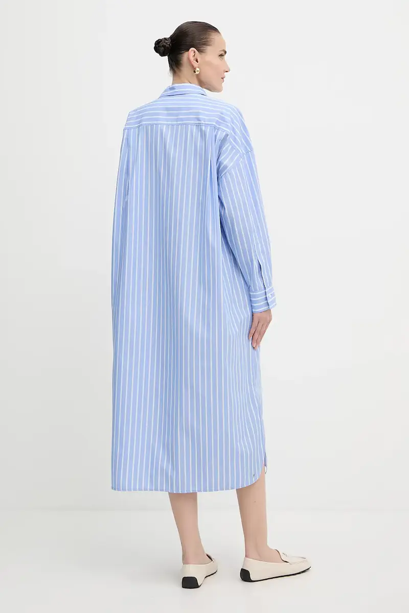 vestito in cotone MOLINA colore blu 2525226121600 miniatura 3