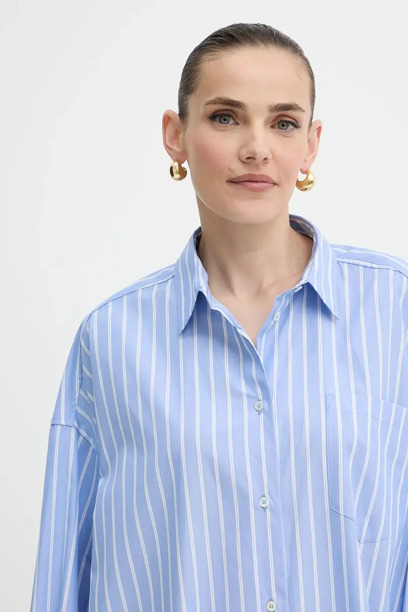 vestito in cotone MOLINA colore blu 2525226121600 miniatura 4