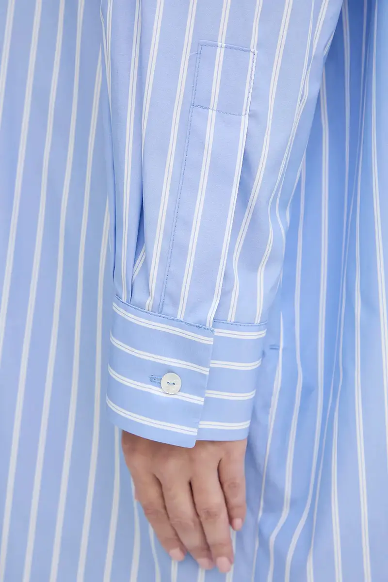 vestito in cotone MOLINA colore blu 2525226121600 miniatura 5