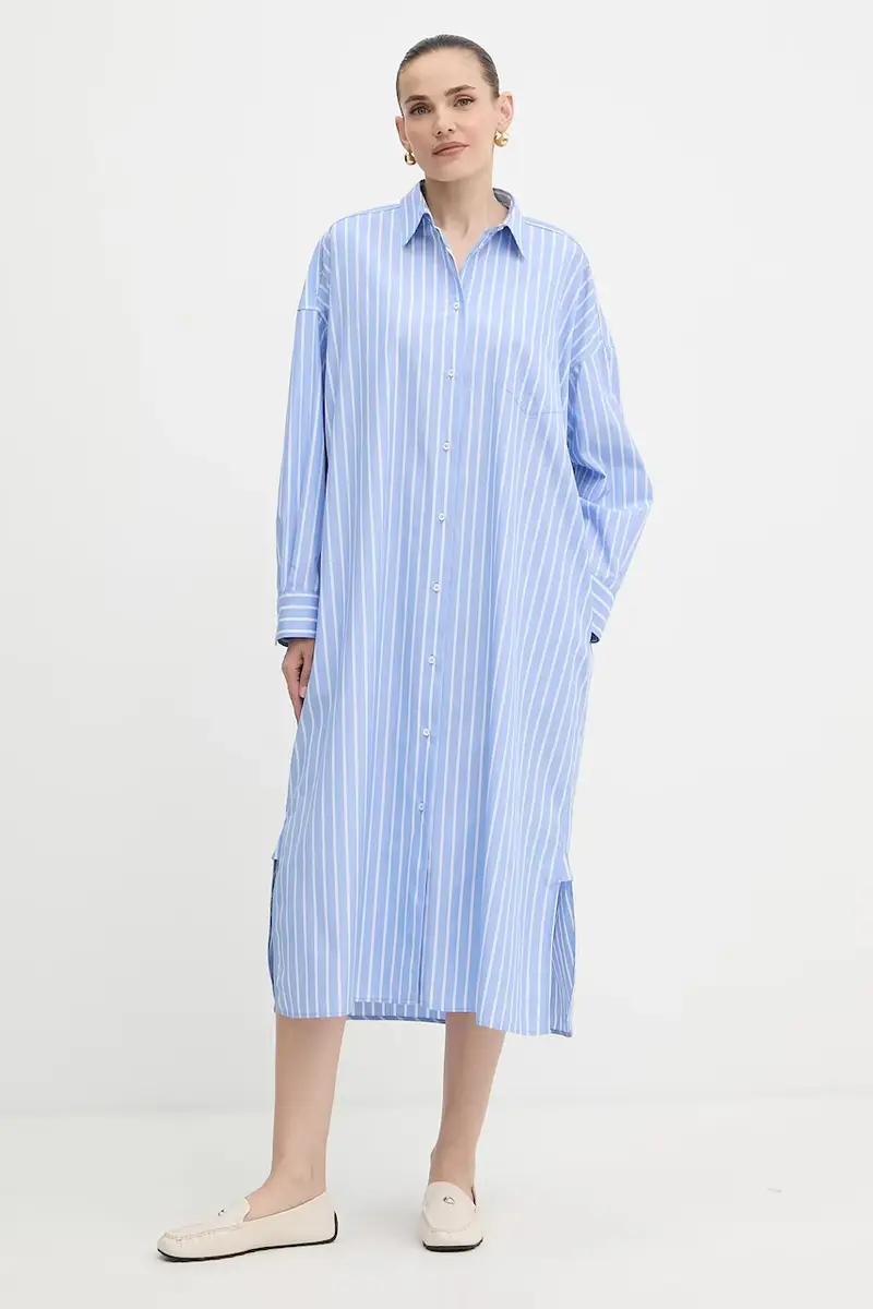 vestito in cotone MOLINA colore blu 2525226121600