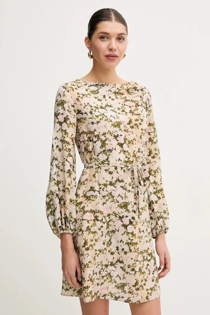 vestito in seta colore beige 2515221041600