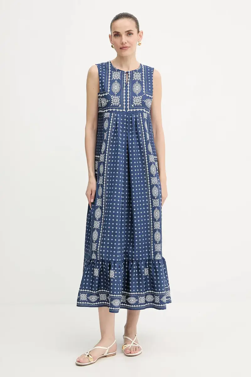 vestito MANILA colore blu navy 2525226021600 miniatura 2