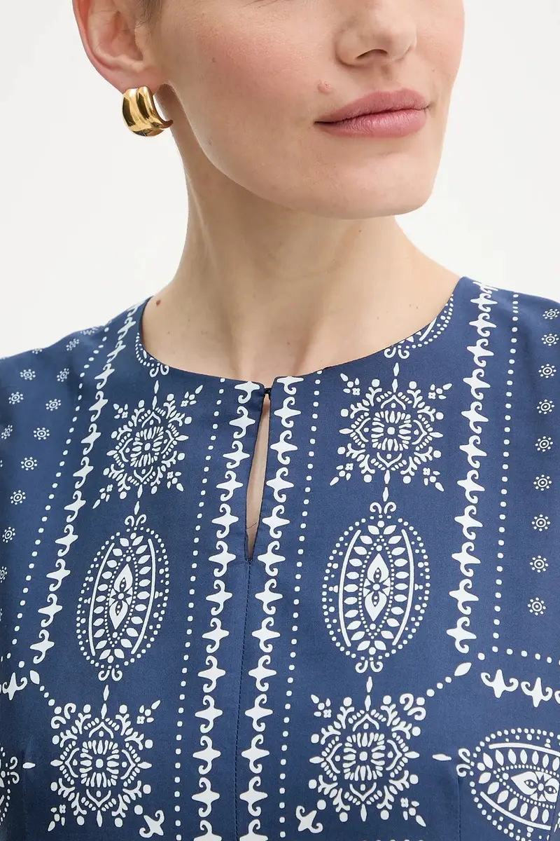 vestito MANILA colore blu navy 2525226021600 miniatura 5