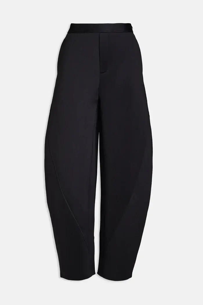 Pantalone balloon in neoprene nero