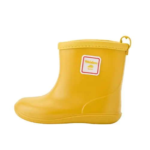 Weishuo Impermeabili Bambino Giallo 2864227