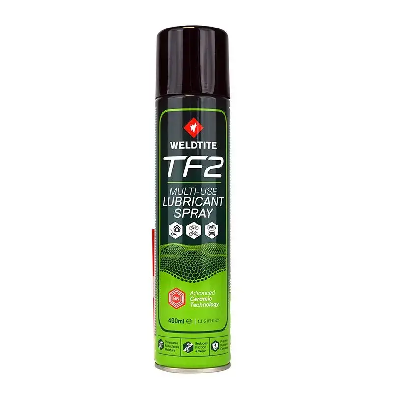 Spray lubrificante per biciclette al teflon Weldtite TF2 ultimate