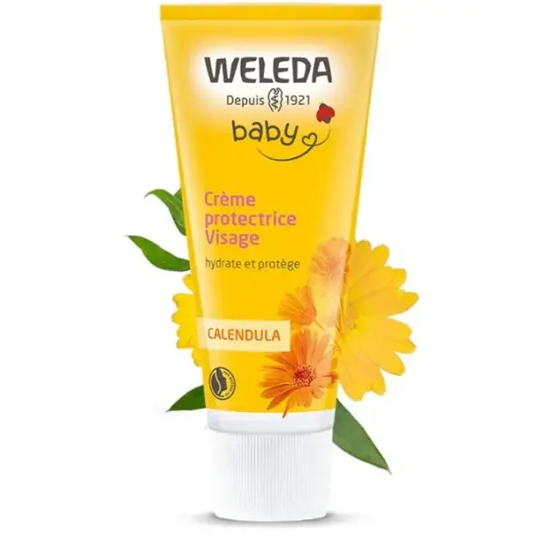 Baby - Calendula - Crema Viso Protettiva - BIOLOGICO 50ml