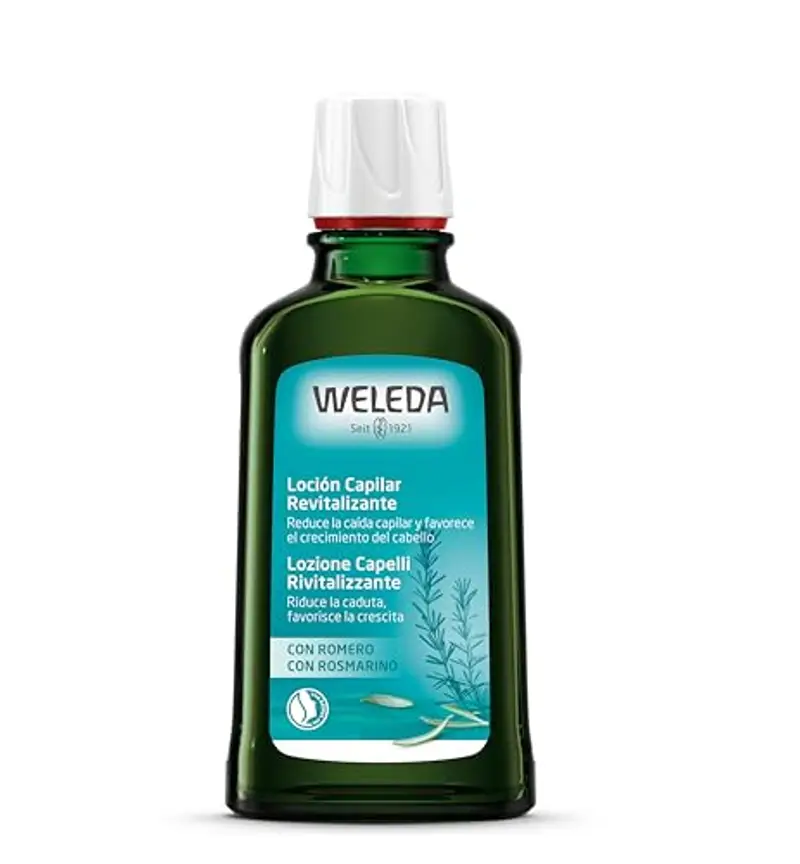 Weleda Lozione Capelli Rivitalizzante, con estratti vegetali per stimolare il cuoio capelluto favorire la naturale