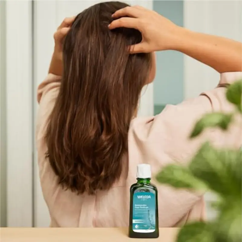 Weleda Lozione Capelli Rivitalizzante, con estratti vegetali per stimolare il cuoio capelluto favorire la naturale miniatura 3