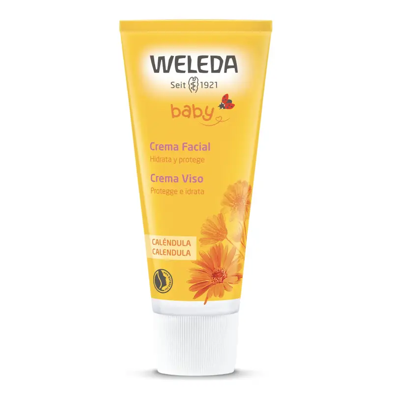 Mamma & Bambino Baby - Crema Viso CALENDULA - Crema idratante viso
