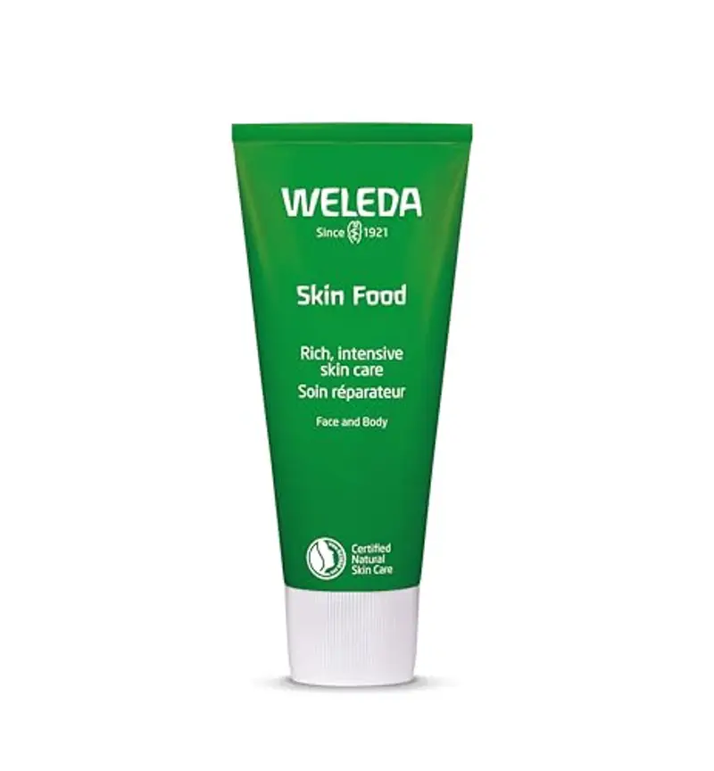 Weleda Skin Food Crema Multifunzione, crema per nutrimento intenso di pelle secca e screpolata di mani, corpo, piedi e viso (1x 75ml)