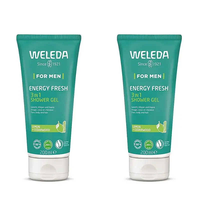 Uomo Gel Doccia 3in1 Energy Fresh 2x200ml