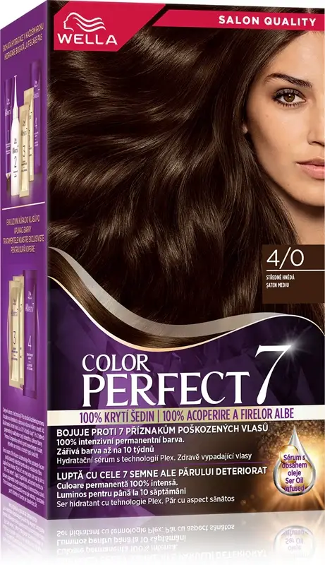 Color Perfect tinta per capelli colore 4/0 castano medio