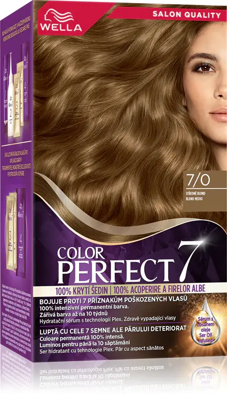 Color Perfect tinta per capelli colore 7/0 biondo medio