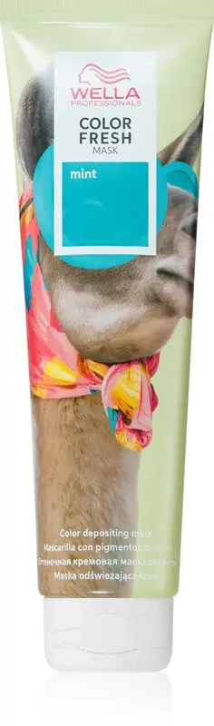 Maschera colorante Wella Color Fresh Menta 150ml